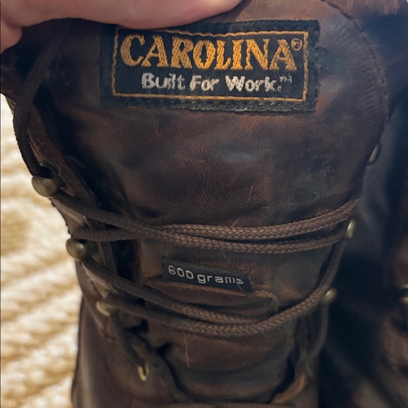 Carolina men’s 8” Elm steel toe boots